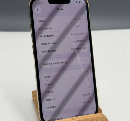 iPhone 13 Pro 256GB Gold 100%